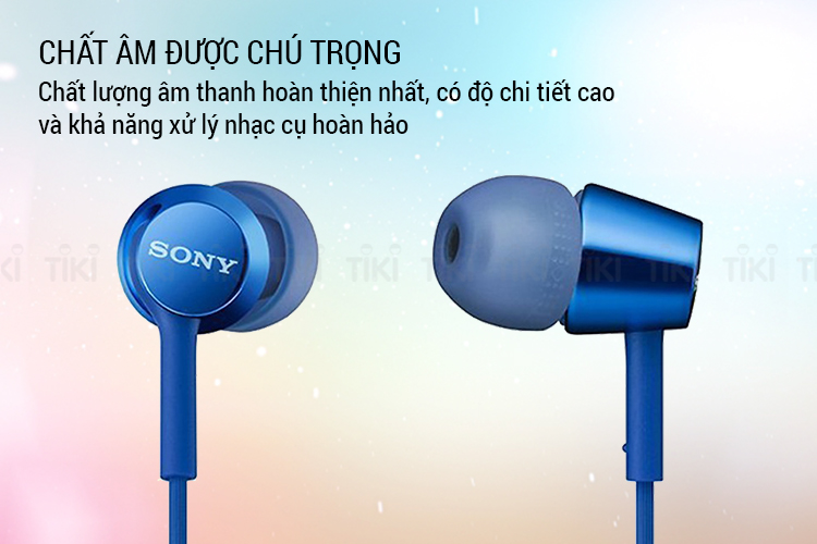 Tai Nghe Nhét Tai Sony MDR-EX155AP - Hàng Chính Hãng