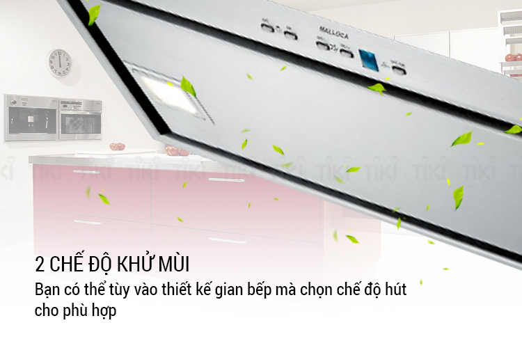 Máy Hút Khói Khử Mùi Âm Tủ Malloca VISSO-K7205 – Hàng Chính Hãng