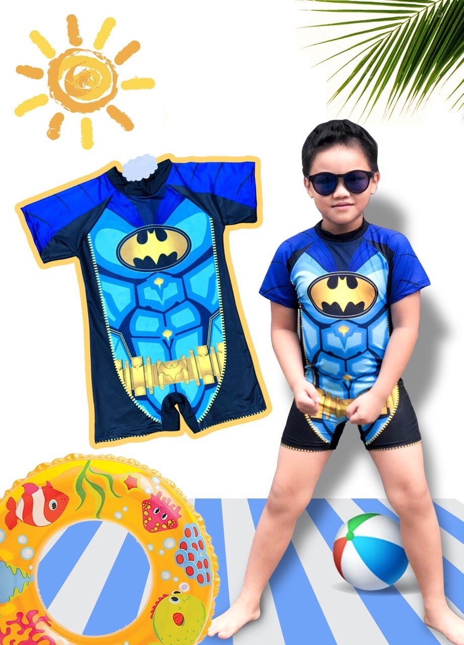 đồ bơi siêu nhân người dơi batman, bộ đồ bơi siêu nhân người dơi batman cho bé trai, đồ bơi siêu nhân Người Dơi Batman cho bé trai, bo đồ bơi siêu nhân người dơi batman, áo bơi liền quần siêu nhân người dơi batman, đồ bơi bé trai người dơi batman 