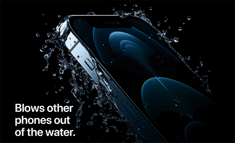 iPhone 12 Pro với khả năng chống nước