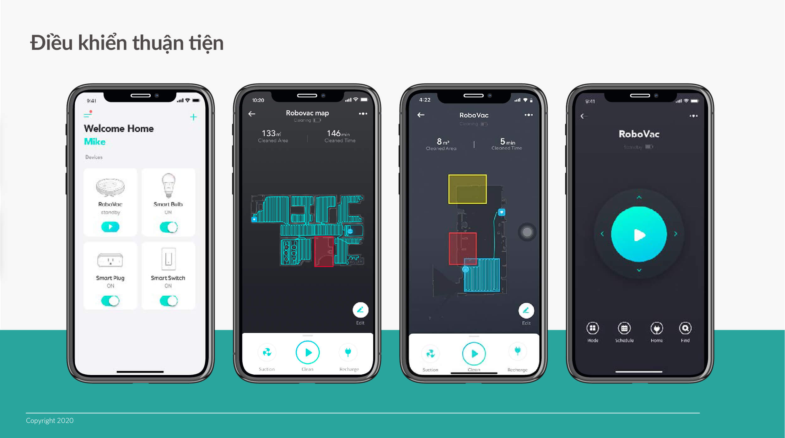 Robot Hút Bụi lau nhà thông minh Eufy RoboVac L70 Hydrid - T2190 - Hàng Chính Hãng