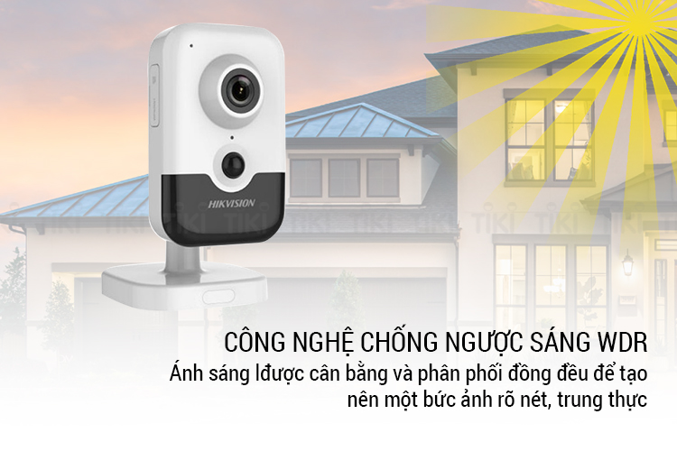 Camera IP Wifi HIKVISION DS-2CD2443G0-IW 4.0 Megapixel, EXIR 10m - Hàng Nhập Khẩu