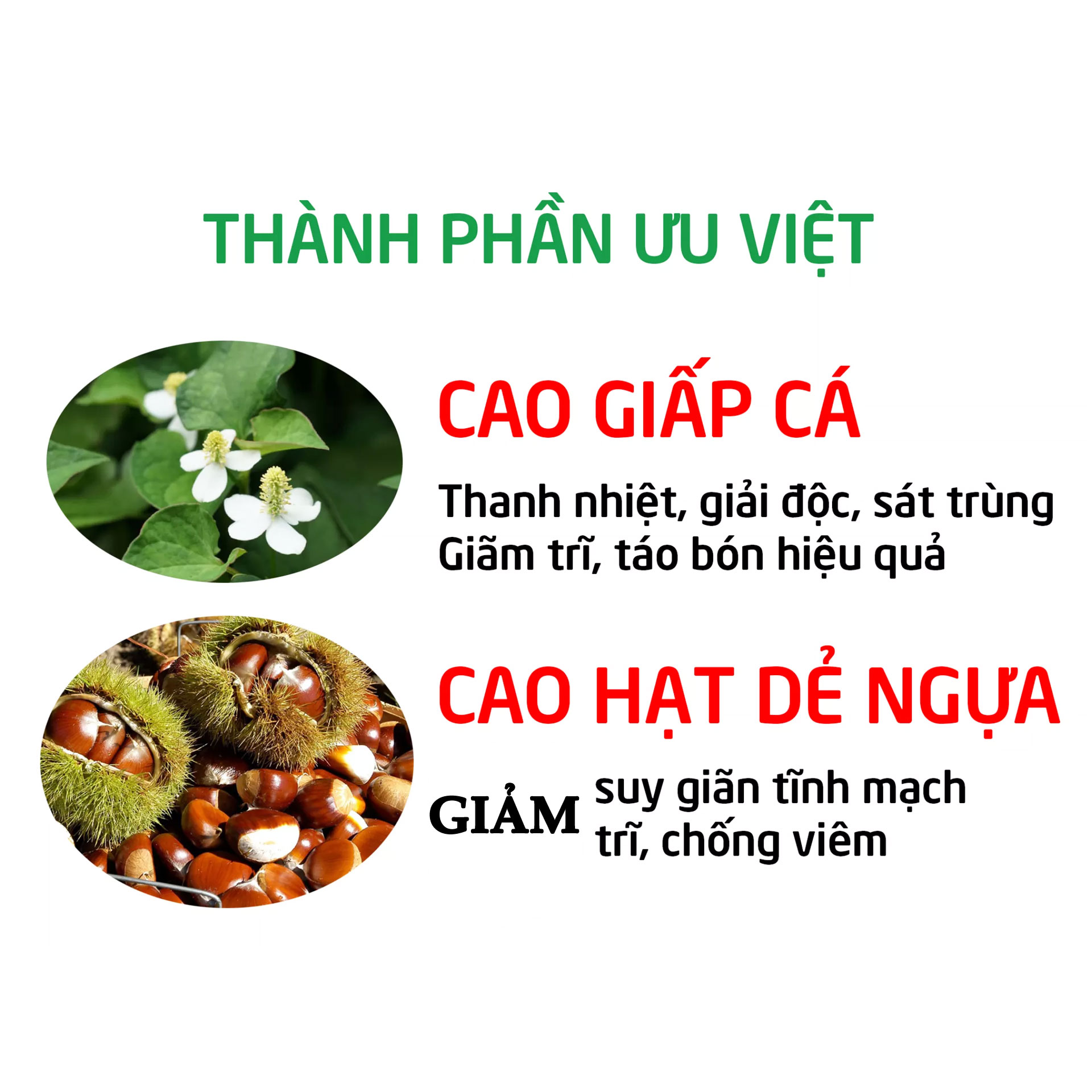 Hộp 30 Viên Giấp Cá HD Extra giảm táo bón, giảm trĩ, tăng sức bền thành mạch