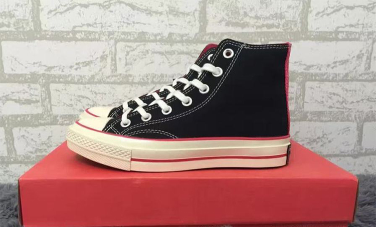 Giày Sneaker Unisex Converse Chuck Taylor 1970s Black Pink High 149445C