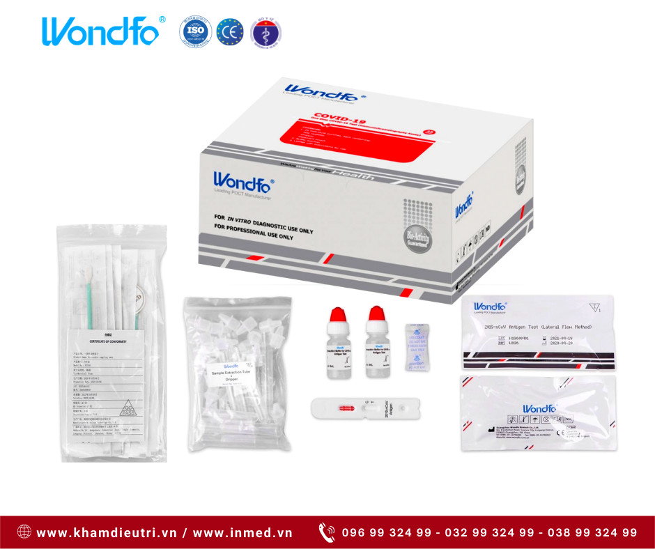 Bộ kit test nhanh kháng nguyên Sars-Cov-2 Antigen Test