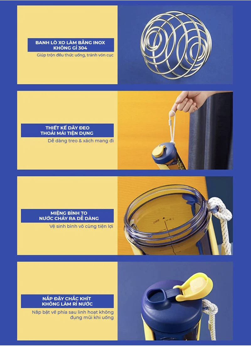 Bình lắc LiveFit Shaker bằng Tritan cao cấp 550ml