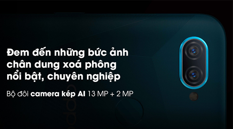 Điện Thoại Oppo A12 (4GB/64GB) - Hàng Chính Hãng - Xanh Dương