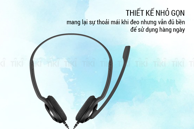 Tai Nghe Có Dây Chụp Tai On-ear SENNHEISER PC 5 Chat - Hàng Chính Hãng