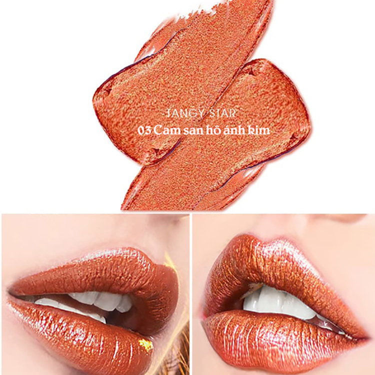 Son Môi Ánh Kim Lấp Lánh MKUP