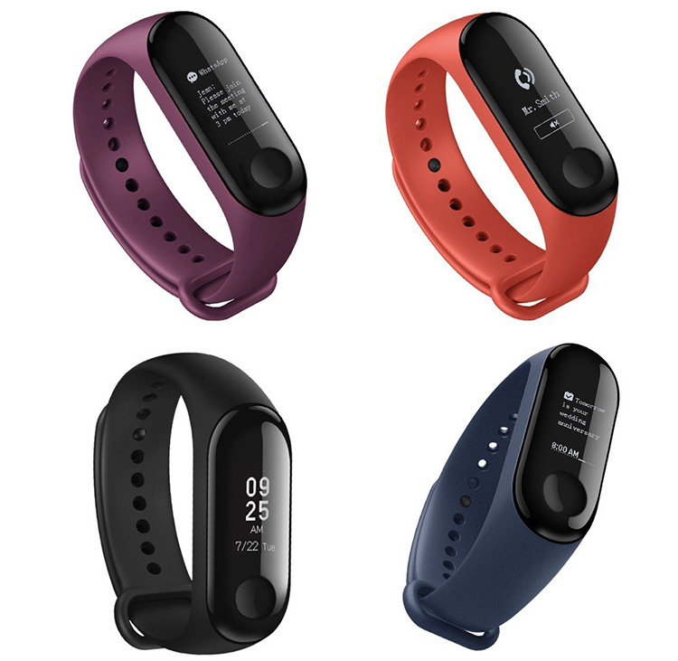 Xiaomi Mi Band 3 Smart Sports Bracelet Tracker Heart Rate Sleep Monitor Call Reject Intelligent Remind Fitness Pedometer