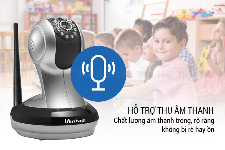 Camera IP Wifi HD720P Vimtag VT361 - Hàng Chính Hãng
