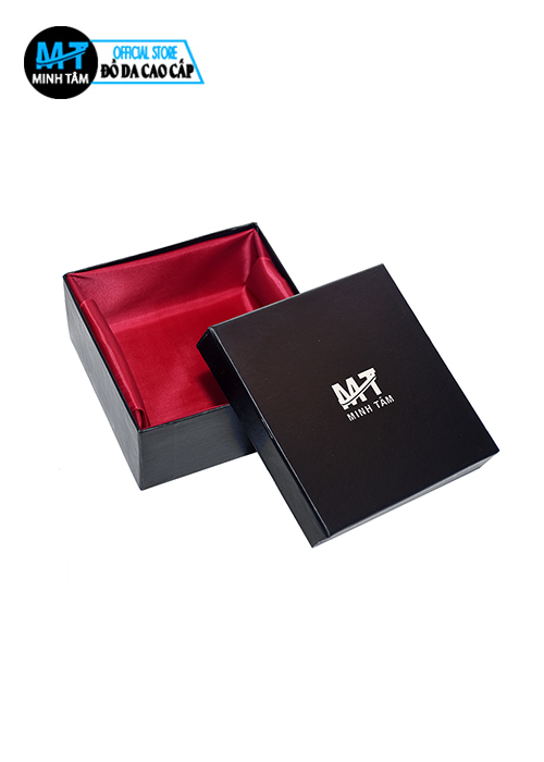 Thắt Lưng Dây Nịt Nam Da Bò 3 Lớp, Khóa Kim Lỗ Minh Tâm MT214-09 (120cm x 3,5cm) + Tặng Kèm Hộp Gói