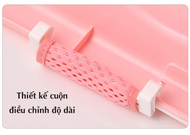 Lưới tắm sơ sinh cho bé, phao lưới tắm cho trẻ 3D với 3 khóa giữ an toàn, siêu nhẹ và chắc chắn