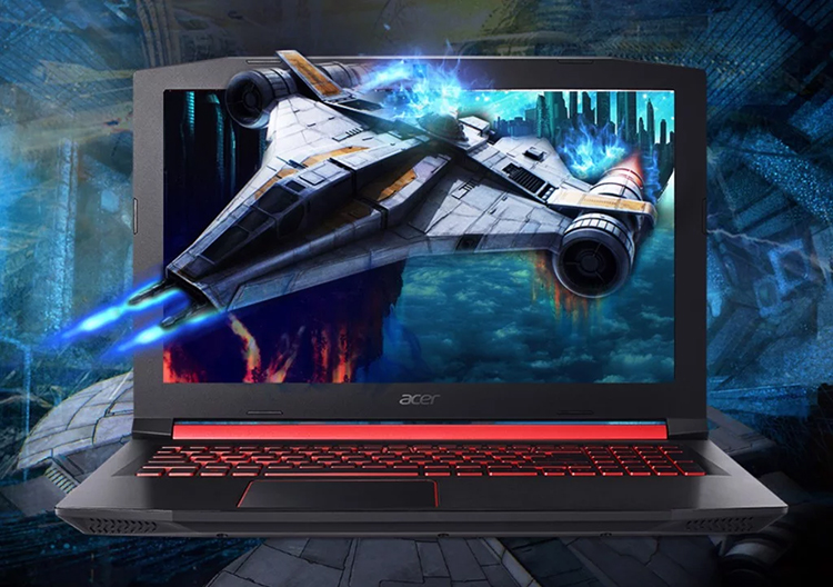 Laptop Acer Nitro 5 AN515-52-53PC NH.Q3MSV.00B (Core i5-8300H/ 8GB DDR4 2666MHz/ 512GB SSD M.2 PCIE/ GTX 1050 4GB/ 15.6 FHD IPS/ Win10) - Hàng Chính Hãng