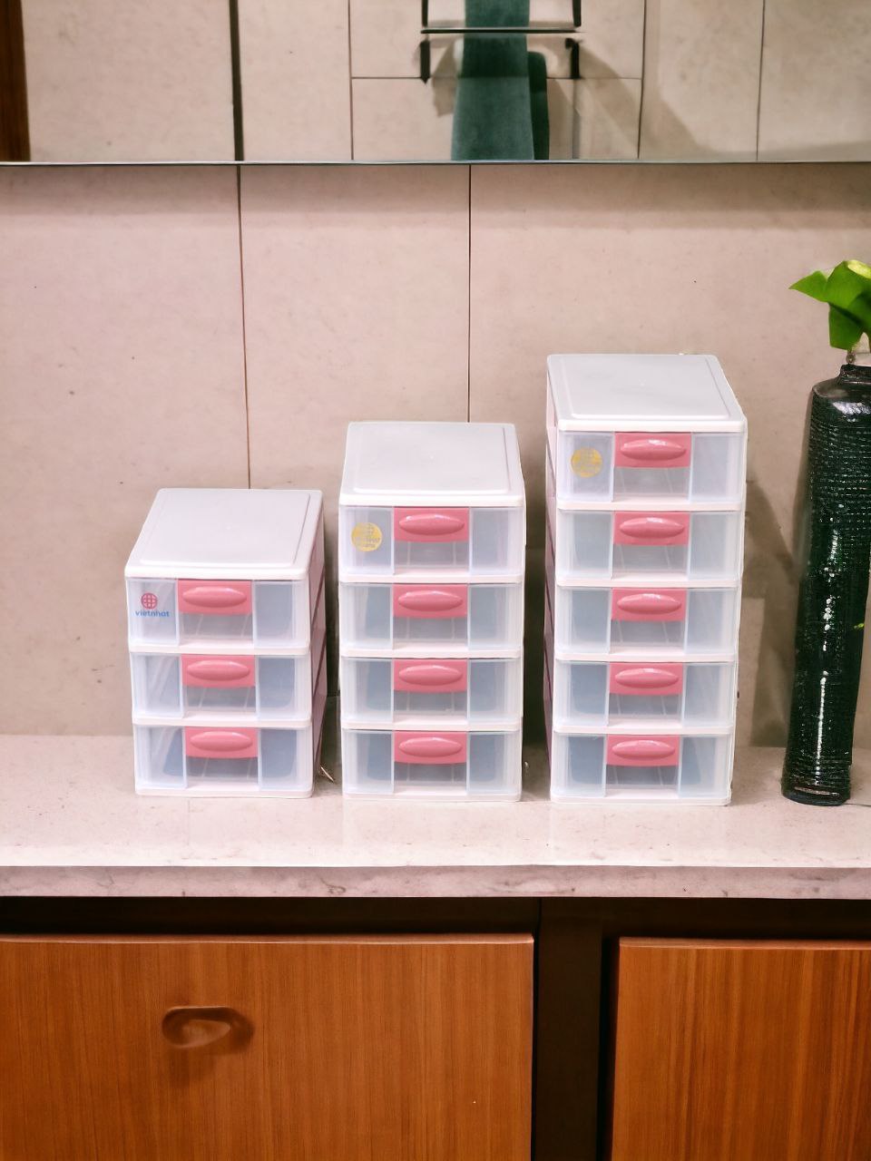 TỦ MINI NHỰA TRONG 3 / 4 / 5 TẦNG CAO CẤP