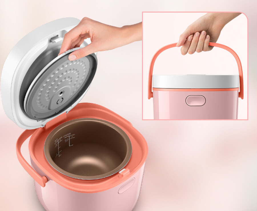 Philips (PHILIPS) rice cooker 2L mini smart can be reserved touch control can do yogurt HD3070/00 pink Philips (PHILIPS) rice cooker 2L mini smart can be reserved touch control can do yogurt HD3070/00 pink