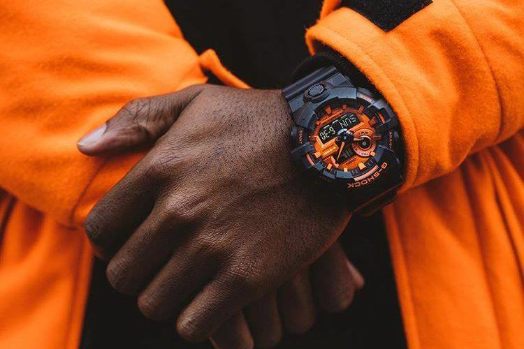 Đồng Hồ Nam Dây Nhựa Casio G-Shock GA-700BR-1ADR