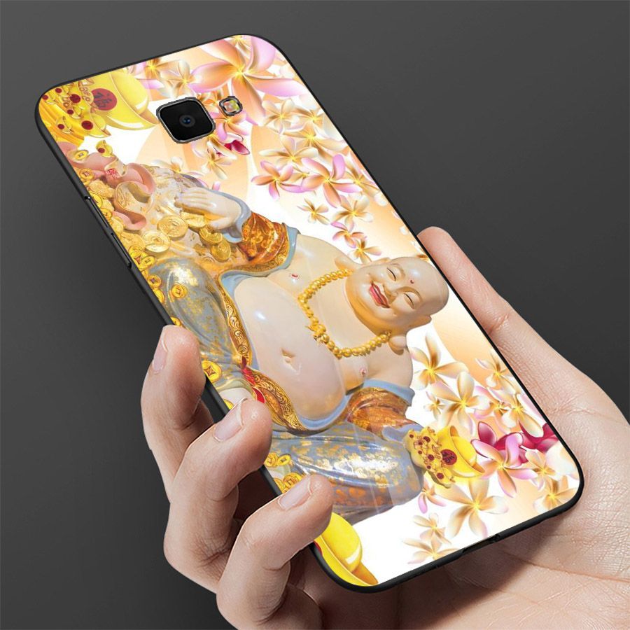 Ốp điện thoại kính cường lực cho máy Samsung Galaxy A50 - thần tài kim MS TTKIM077