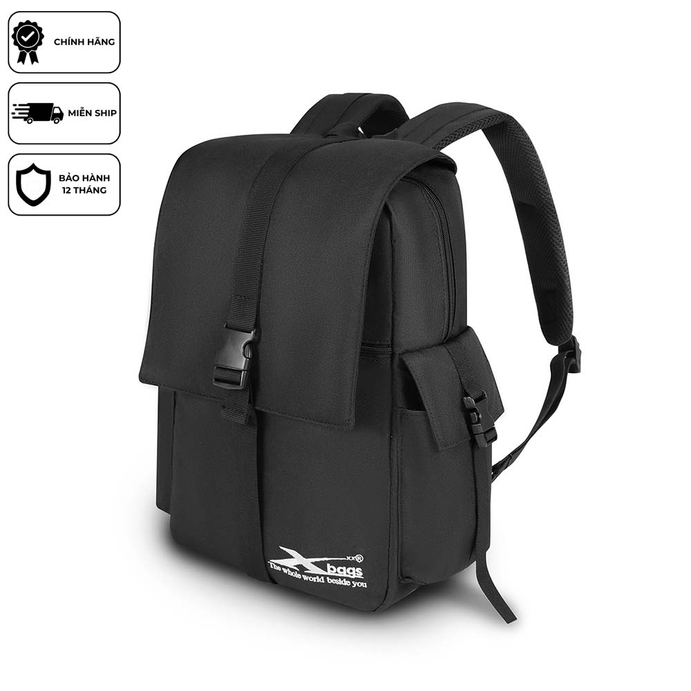 Balo nam thời trang cao cấp Xbags Modern Xb 2007 balo công sở đi học đi làm chống nước đựng laptop 15 inch tiện dụng năng động hiện đại đẹp!
