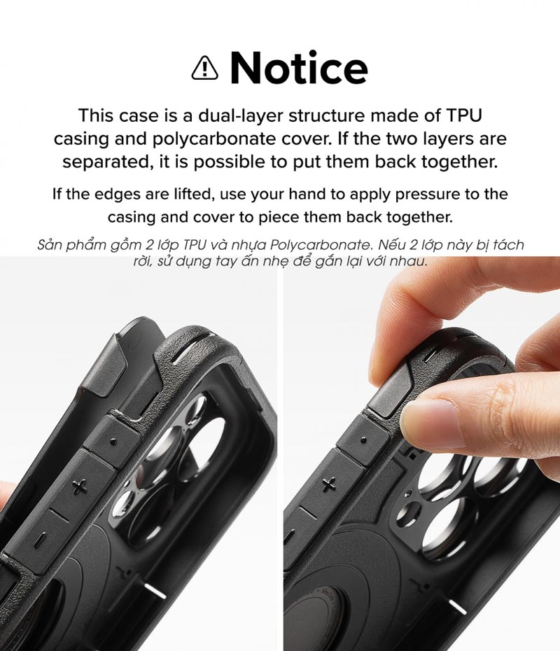 Ốp lưng dành cho iPhone 15 Pro Max/15 Pro RINGKE Alles - Hàng Chính Hãng