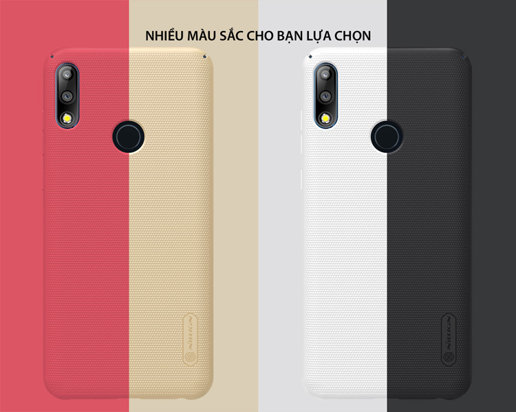 Ốp lưng Asus ZenFone Max Pro M2 (ZB631KL) Nillkin Super Frosted Shield