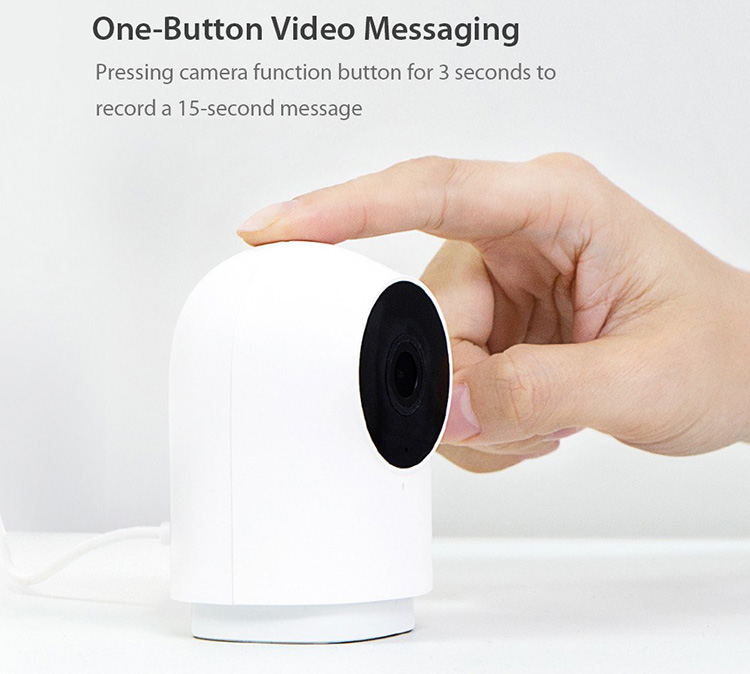 Xiaomi Mijia Aqara Smart Camera G2 1080P Gateway Edition Zigbee Linkage WiFi Wireless APP Control Camera Hub Mi Smart