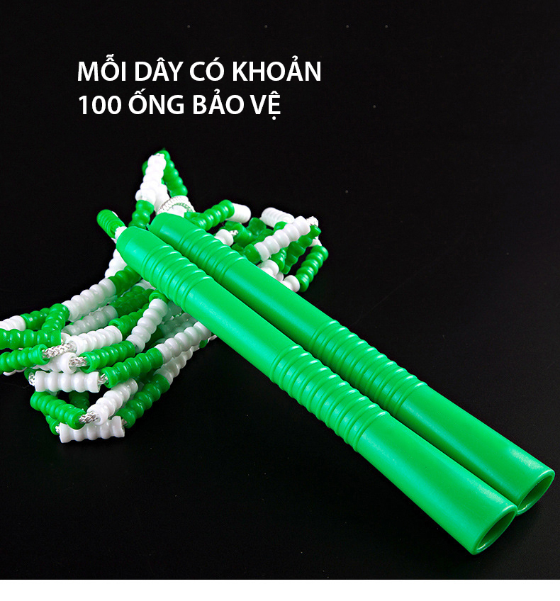 Dây nhảy Beaded rope KAT - Dây nhảy thể thao chuỗi hạt - Dây nhảy chuỗi hạt , beaded rope dây nhảy chuyên dụng tập luyện tốc độ và kỹ năng, skill, tricks. jump rope - Cleacco BORO SPORT