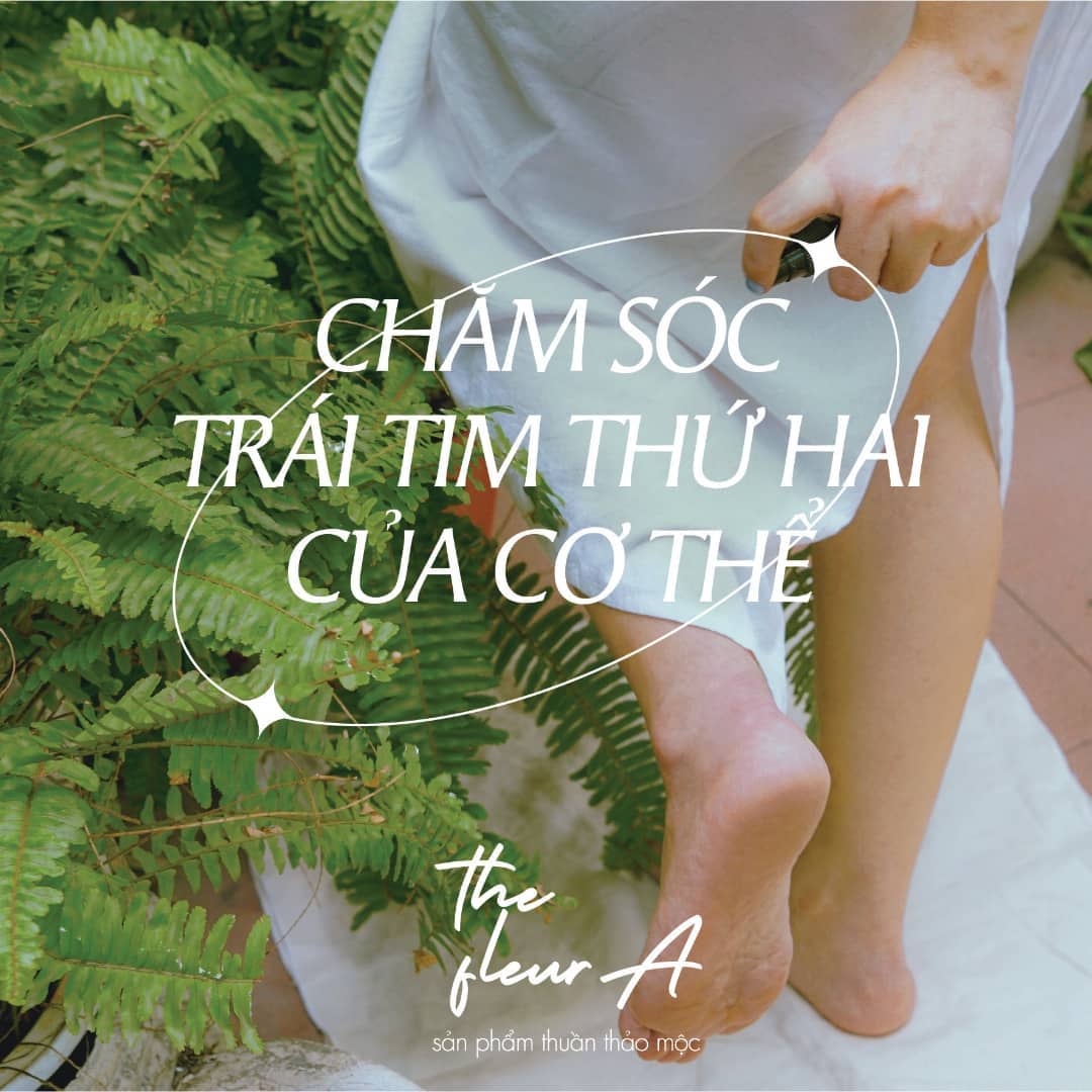 Khử Mùi Hôi Chân Thảo Mộc The FleurA Xịt Ngăn Mồ Hôi Chân và Giày