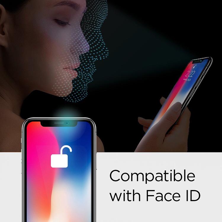 Kính Cường Lực Spigen Full Màn Hình iPhone Xs Max
