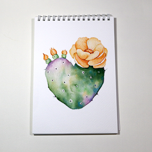 sổ vẽ màu nước