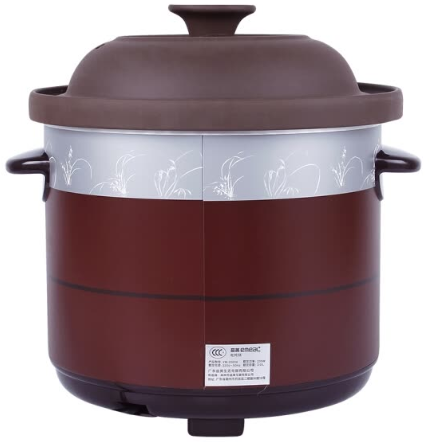 Yimei (EMEAL) purple black sand electric cooker quick pot soup pot automatic pot porridge casserole 3L YM-KS30E