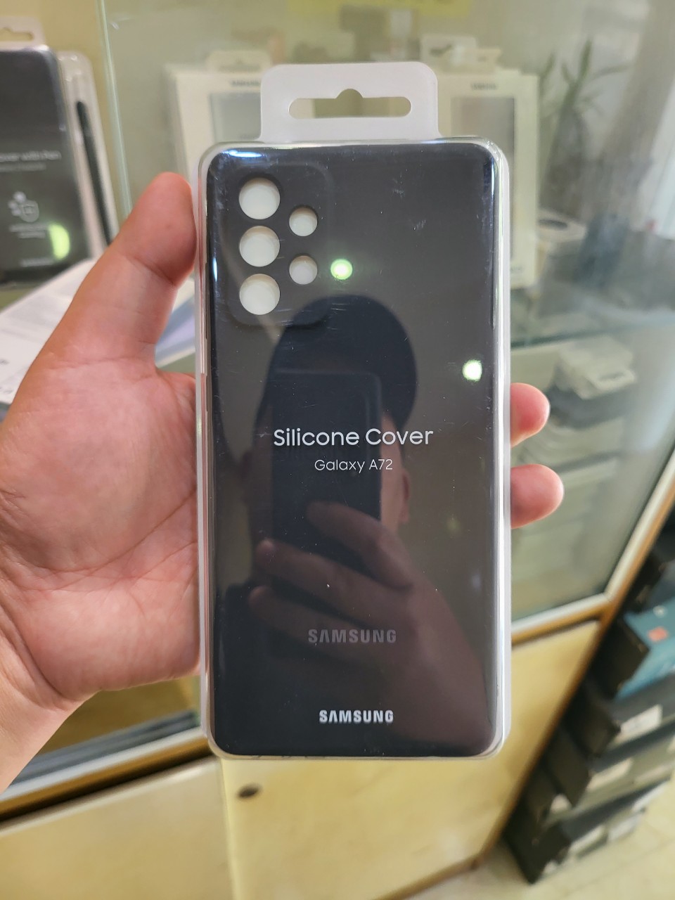 Ốp lưng dẻo Silicone Samsung Galaxy A72 EF-PA725 - Hàng chính hãng