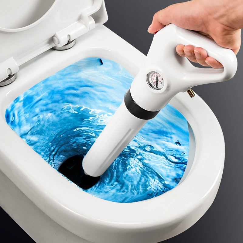 Dụng cụ thông tắc cống, bồn cầu bằng khí nén thông tắc cống cực nhanh và hiệu quả