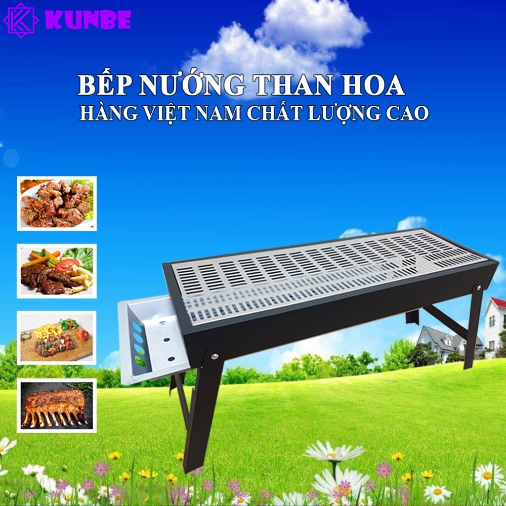 Bếp Nướng Than Hoa Phiên Bản Cải Tiến Loại Dài 2023 Chống Cháy Thực Phẩm, An Toàn Sức Khỏe, Không Cần Quạt, Bếp Nướng Không Khói, Bếp Nướng Ngoài Trời, Bếp Nướng Than Hoa Vuông