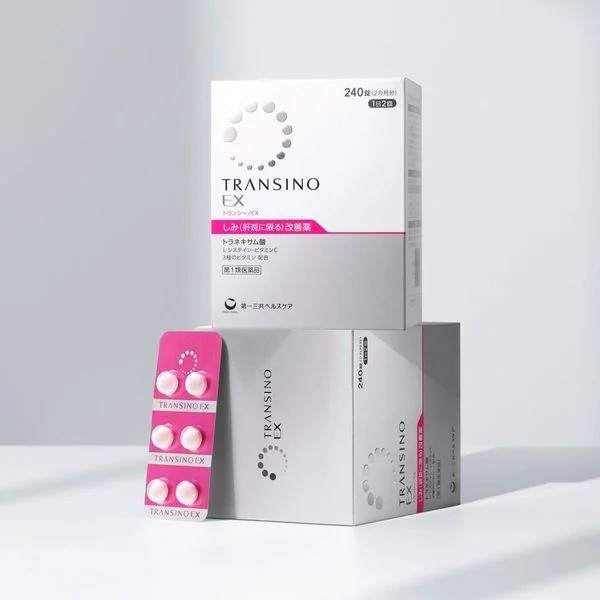 Viên uống ngừa nám, tàn nhang Transino Whitening 240 viên
