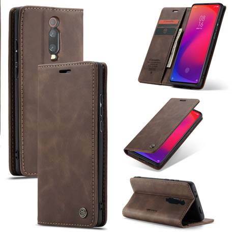 bao da bò thật dạng ví dành cho xiaomi redmi mi 9t hàng chính hãng caseme 23