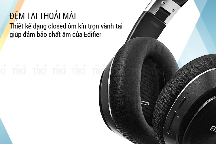 Tai Nghe Bluetooth Chụp Tai On-ear EDIFIER W820BT - Hàng Chính Hãng