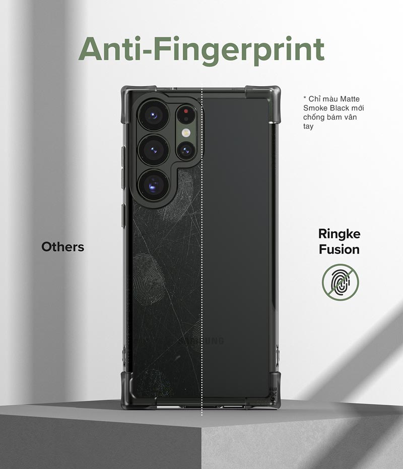 Ốp lưng dành cho Samsung Galaxy S23 Ultra RINGKE Fusion Bumper - Hàng Chính Hãng