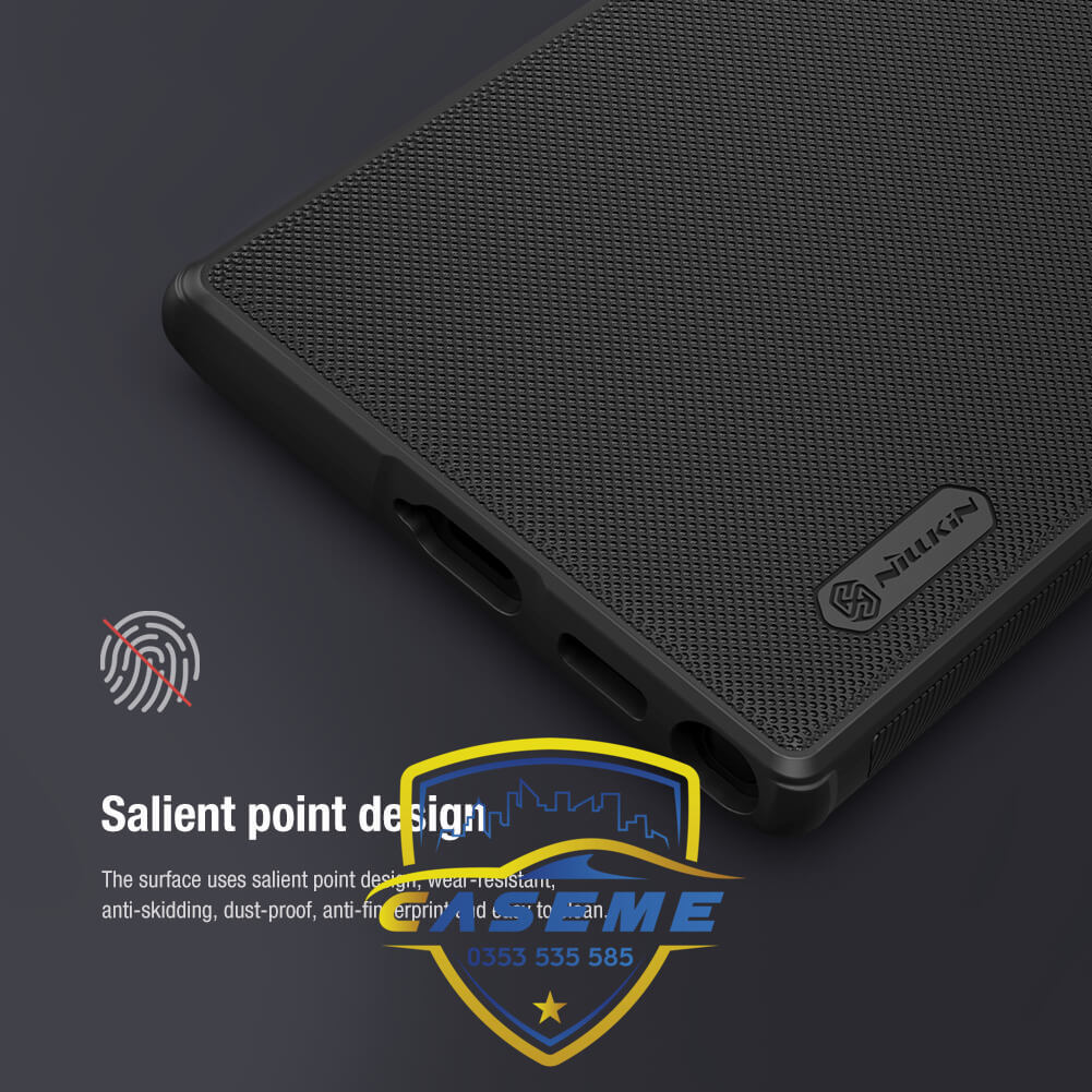Ốp lưng dành cho Samsung S22 Ultra hàng chính hãng Nillkin dạng sần