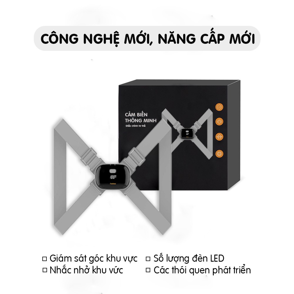 dụng cụ thông minh chỉnh tư thế cho người lớn, trẻ nhỏ