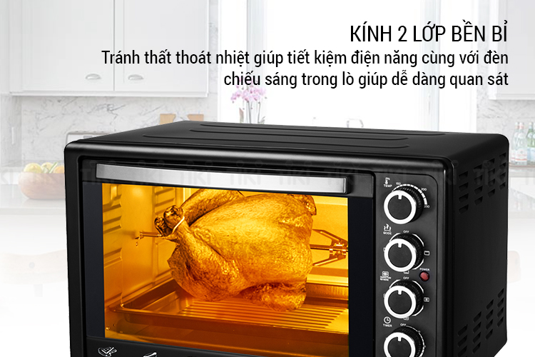 Lò Nướng Nagakawa NAG3248 (48 Lít) - Hàng Chính Hãng