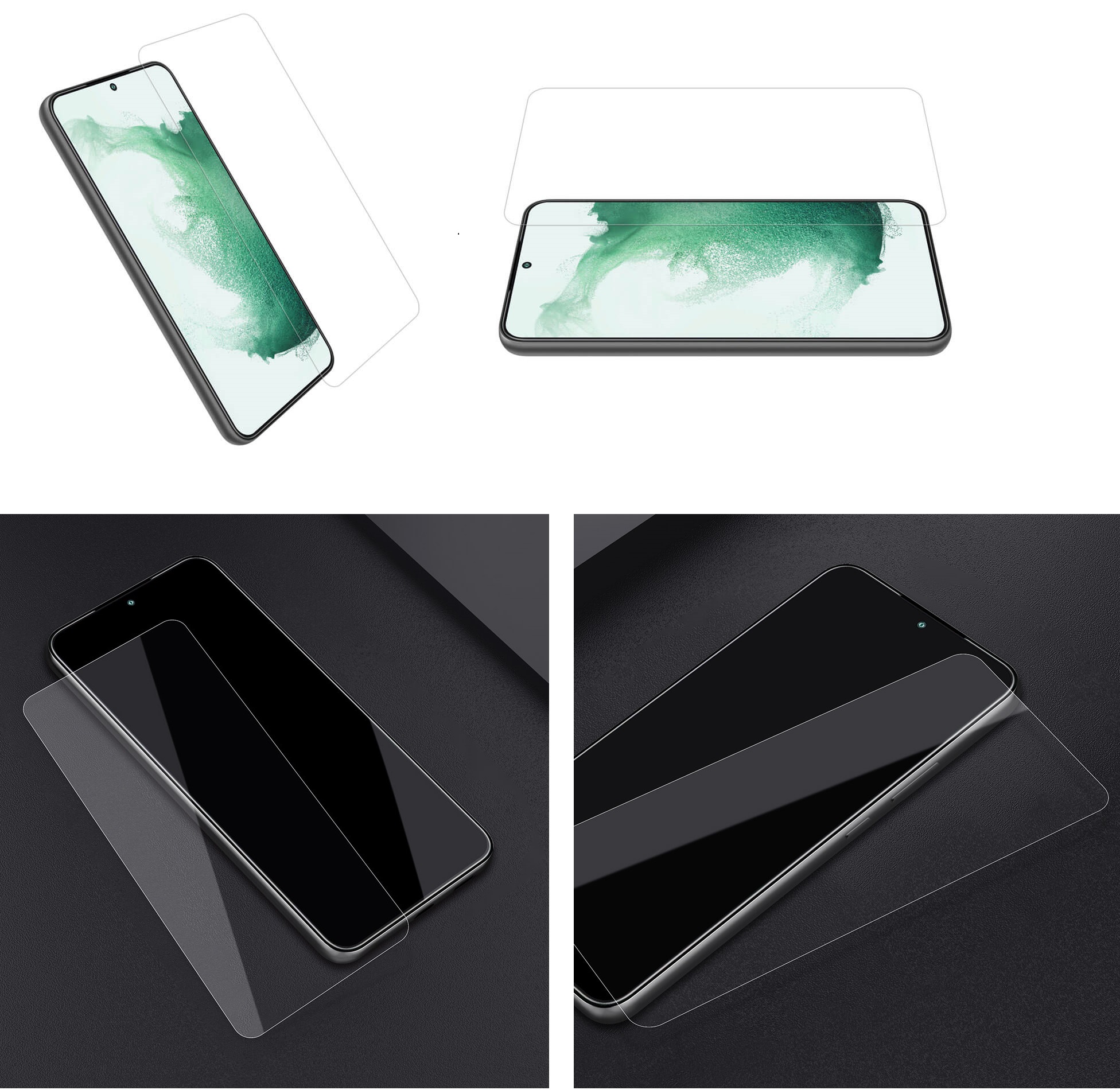Cường lực full màn hình cho Samsung S22 Series Nillkin Amazing + PRO 0.2mm- Hàng chính hãng