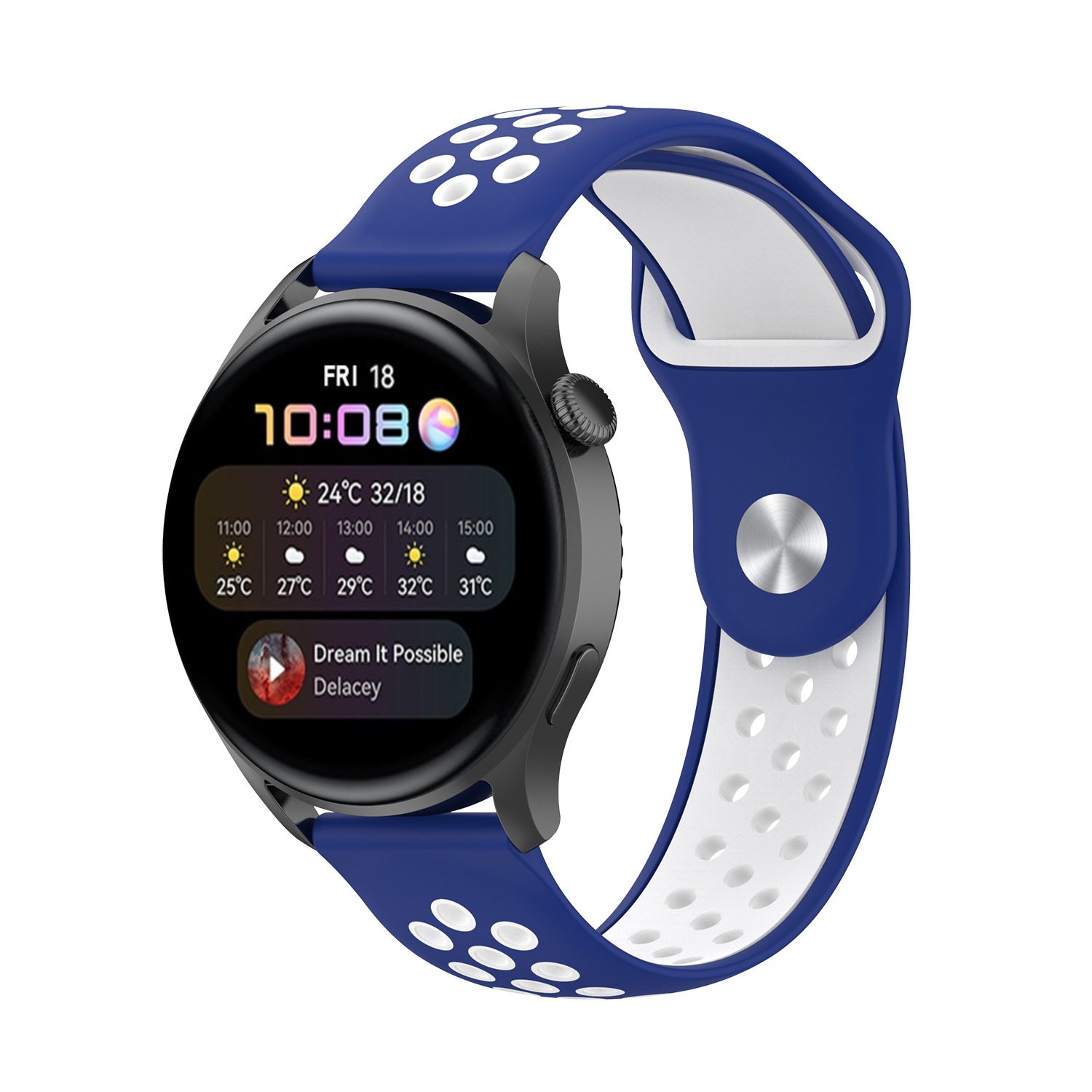 Dây đeo cho Huawei Watch 4/ 4 Pro/ 3/ 3 Pro - Dây thể thao 2 màu (DSK-2)