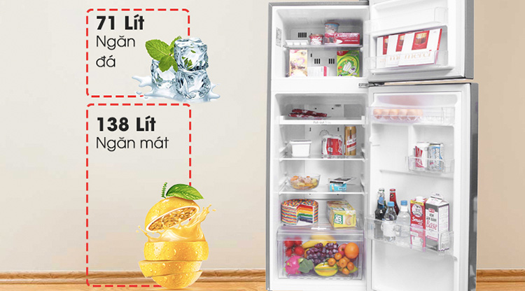 Tủ lạnh Inverter LG GN-L225S (209L) - Hàng Chính Hãng