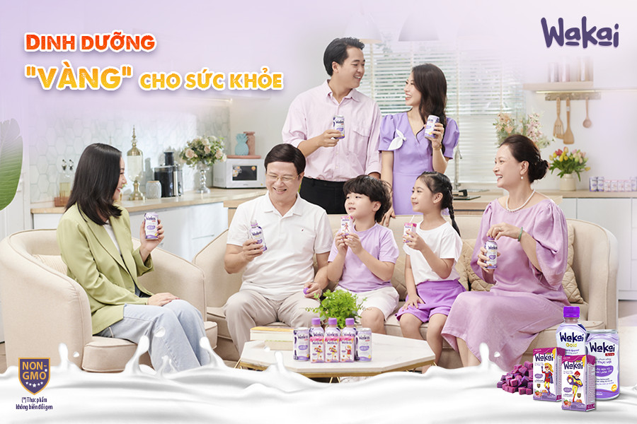 Thùng 24 Lon Sữa Chua Uống Từ Thực Vật Wakai Active (250ml x 24 lon)