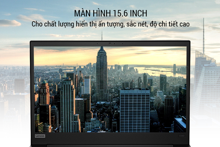 Laptop Lenovo ThinkPad Edge E580 20KS005PVN Core i5-8250U/Win10 (15.6 inch) - Hàng Chính Hãng (Black)
