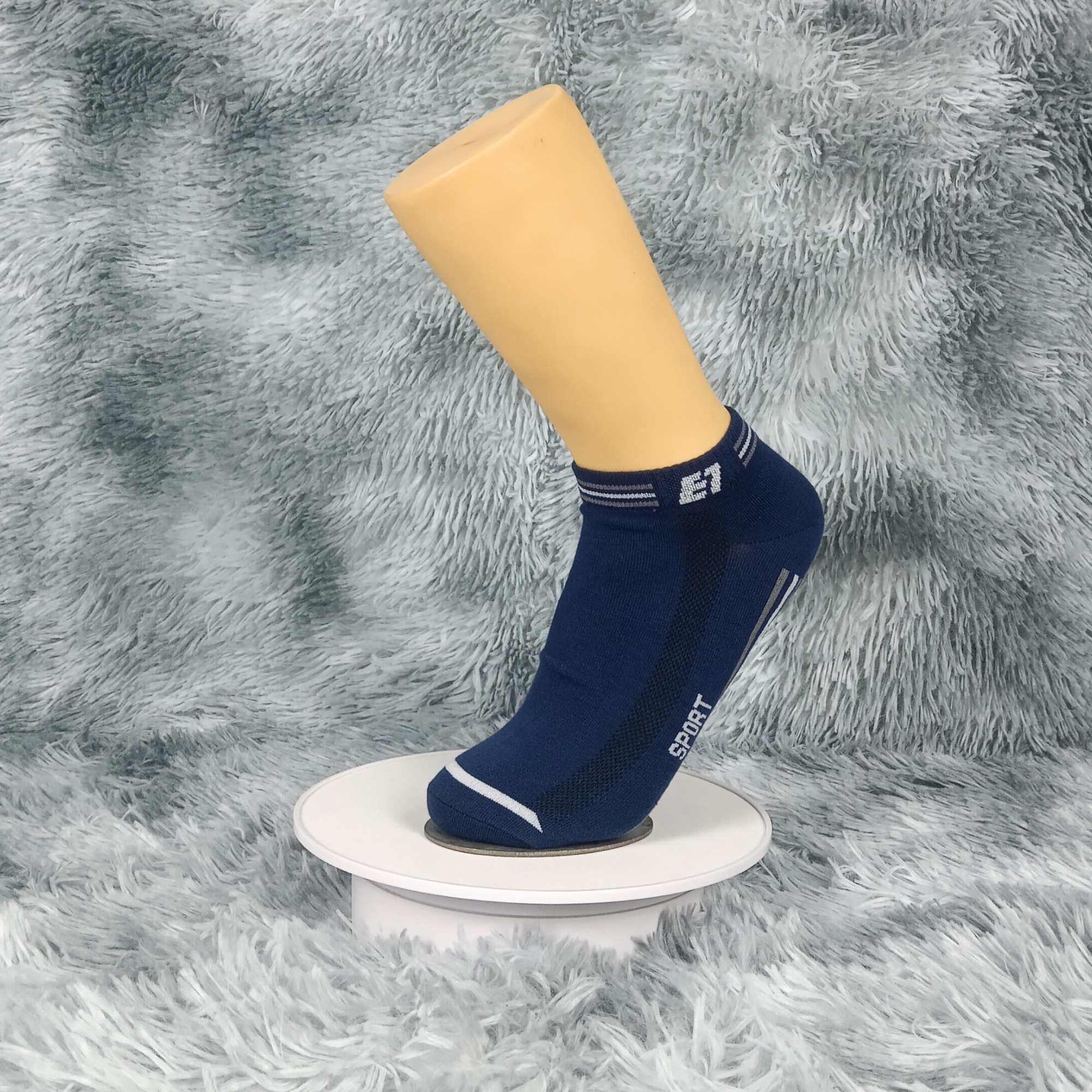 Tất Vớ Nam Nữ Cổ Ngắn AS-PS101. 4 màu: Trắng, Đen, Xanh đen, Xám. Mềm mại, kháng khuẩn khử mùi, không hôi chân.