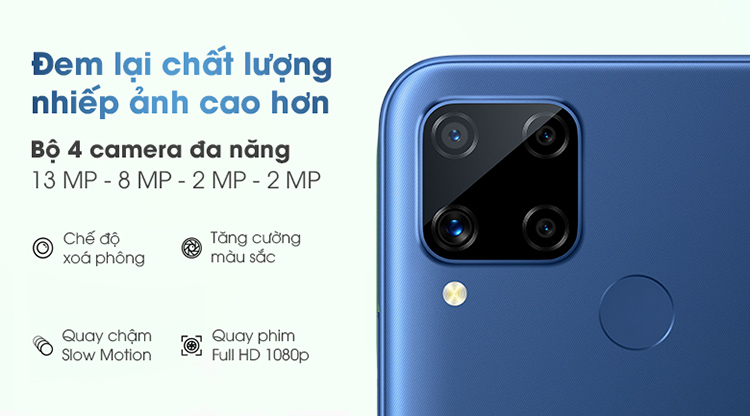 Điện Thoại Realme C15 (4GB/64G) - Hàng Chính Hãng