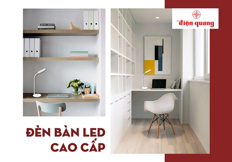 Đèn Bàn LED Cảm Ứng Điện Quang - ĐQ LDL05 3W