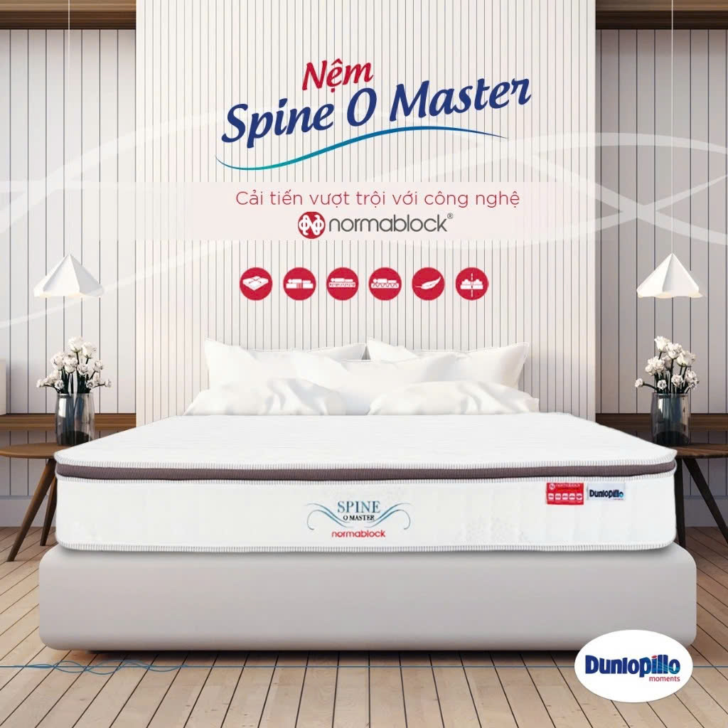 Nệm lò xo Dunlopillo Spine O Master